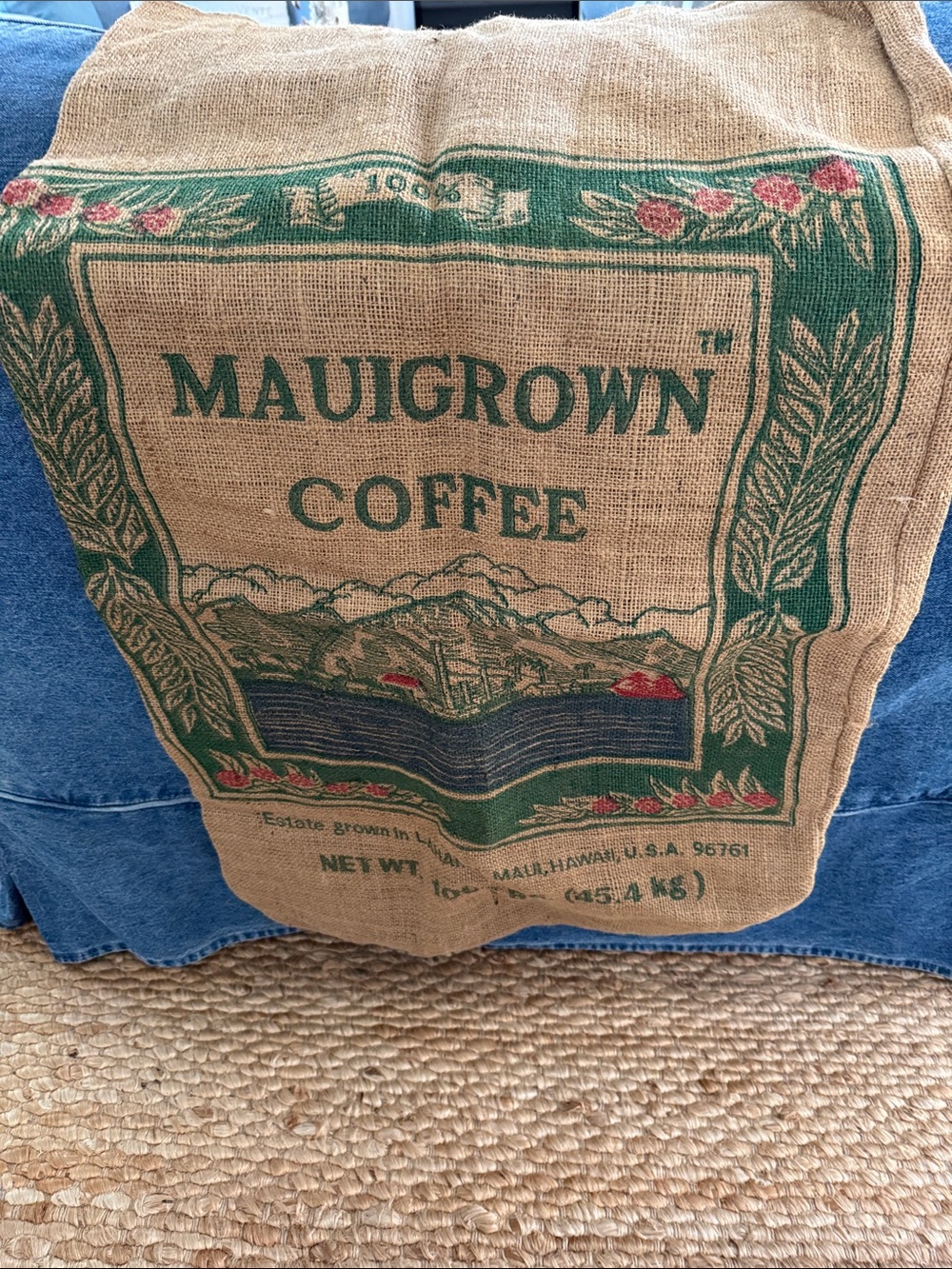 Maui Grown Original Coffee Burlap Sack from original store